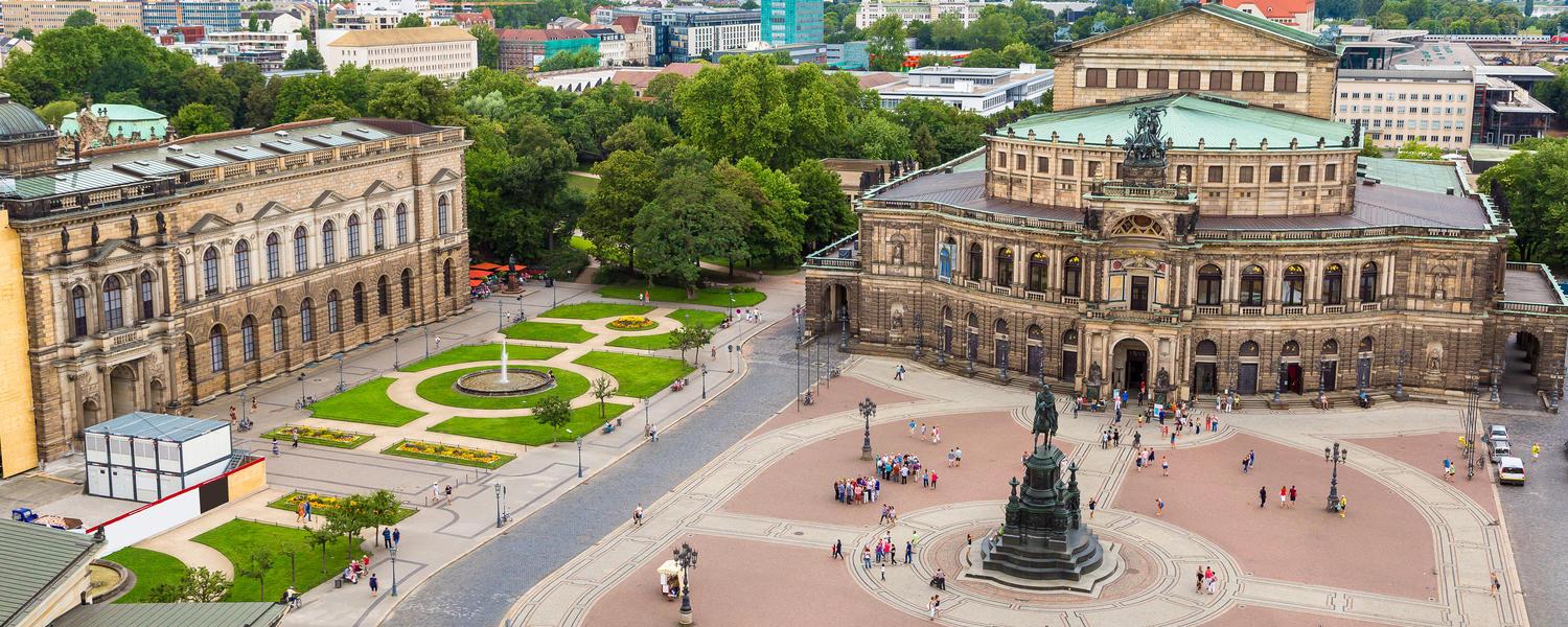 Semper Opera House in Dresden